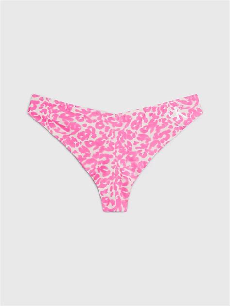 brazilian bikini bottoms ck leopard calvin klein® kw0kw023190jw
