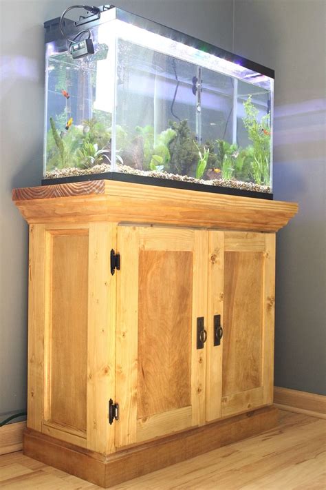 How To Build An Aquarium Cabinet Stand Free Building Plans Diy