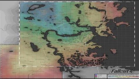 Reddit User Makes Fallout 4 Colour Coded Map Showing Every Vault Poi