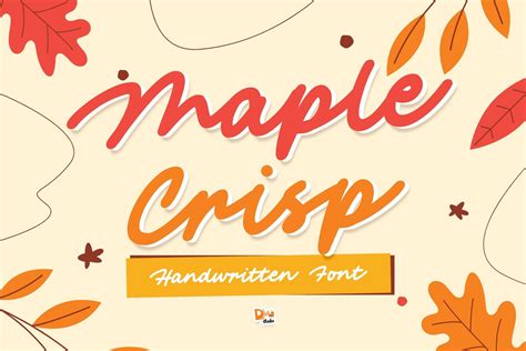 Maple Crisp Font By Dmletter31 · Creative Fabrica