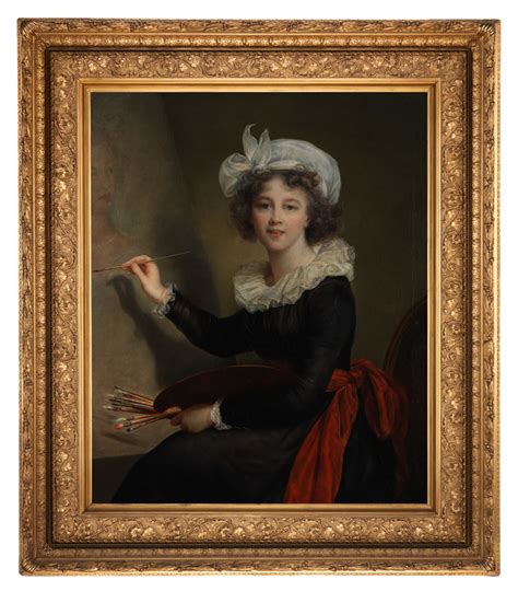 Copy of the Self portrait of Elisabeth Louise Vigée Le Brun 1755 1842