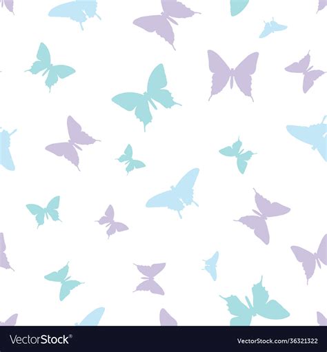 Butterfly Repeat Pattern Royalty Free Vector Image