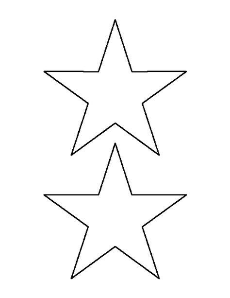 7 Star Template Printable Ideas Star Template Printable Star