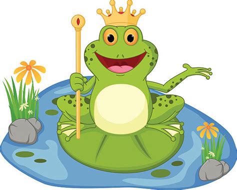 Royalty Free Frog Prince Clip Art Vector Images And Illustrations Istock