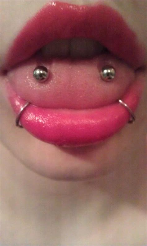 Pin By ALICIA RODRIGUEZ On Tatt It Up Tongue Piercing Facial Piercings Cool Piercings