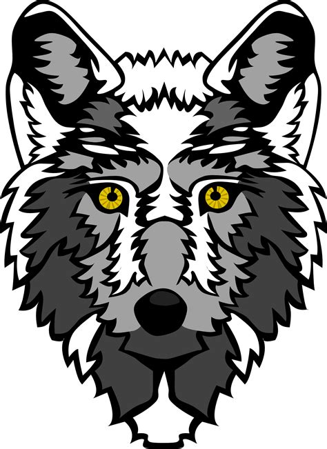 Howling Wolf Head Logo Clipart Best
