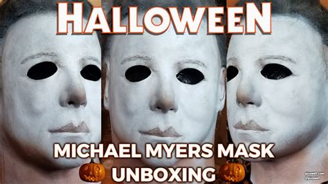 Halloween 1978 Michael Myers Mask Unboxing Spookhouse Props Youtube
