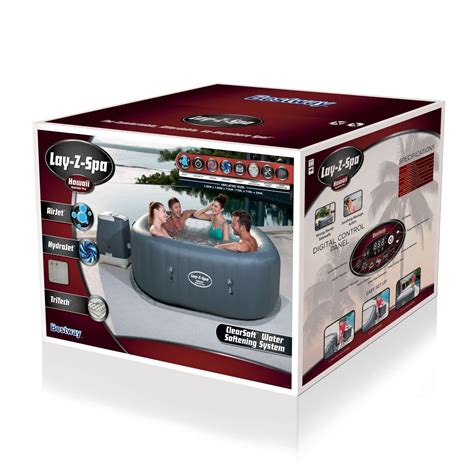 Bestway Lay Z Spa Hawaii Hydrojet Pro Inflatable Hot Tub 54138 Buy Online In India At Desertcart