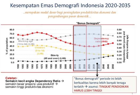 Bonus Demografi Dan Ketenagakerjaan Kependudukan Indonesia