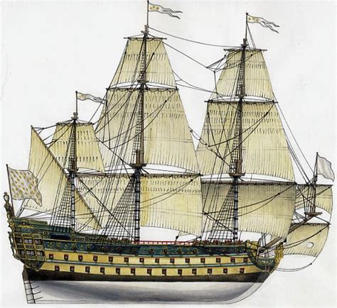 Soleil Royal 1669 Galleons Of The 1600s Pinterest Ships Royal