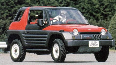 The Rad 1989 Rav Four Concept Is The Rav4 Toyota Should Have Built