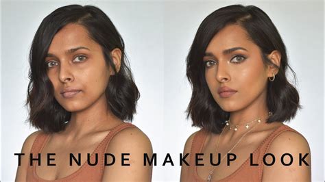 Nude Makeup Look Using Products Under 500 YouTube