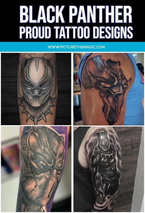 Marvel Black Panther Tattoo Designs Daiting Tricks 4r U