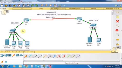 Static Nat Configuration In Cisco Packet Tracer Part Ccna
