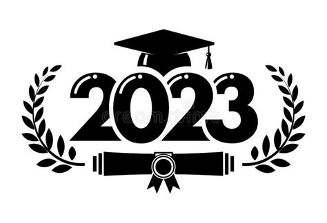 2023 Graduate Class Logo Stock Vector Illustration Of Science 255590280