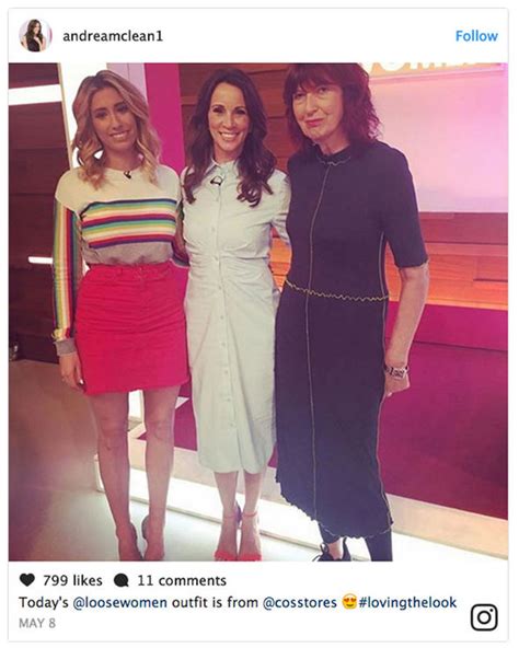 Loose Women Star Andrea Mclean Flashes Pins In Very Sexy Throwback