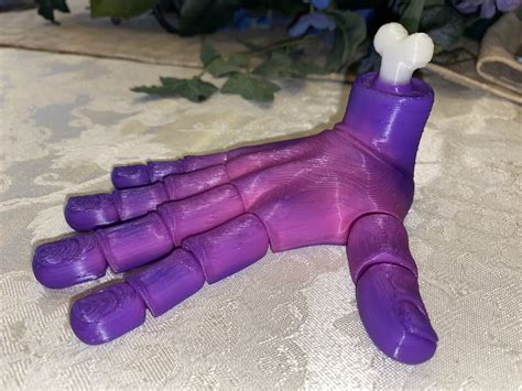 3d Printable Flexi Print In Place Hand By Flexi Factory