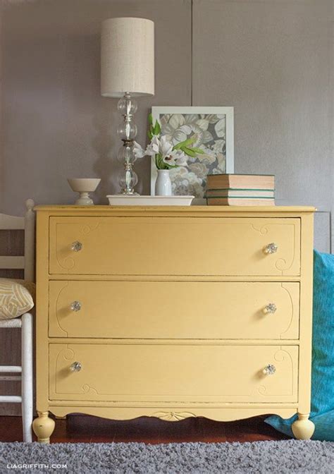 Chalk Painted Furniture By Color Yellow Chalk Paint Yellow Painted