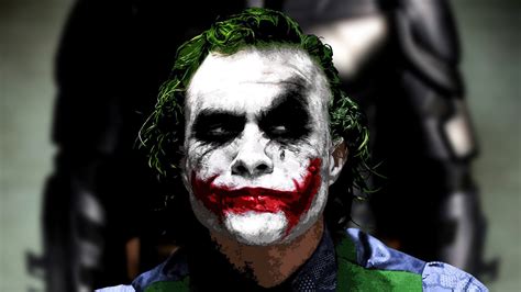Wallpaper The Dark Knight Joker Movies Heath Ledger Messenjahmatt