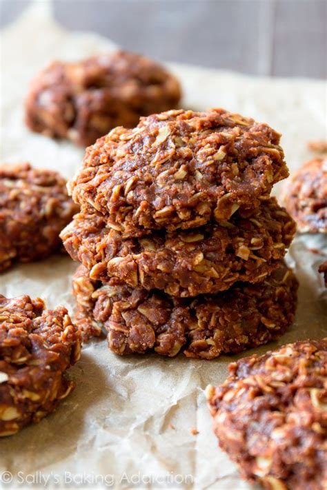 Chocolate Peanut Butter No Bake Cookies Sallys Baking Addiction