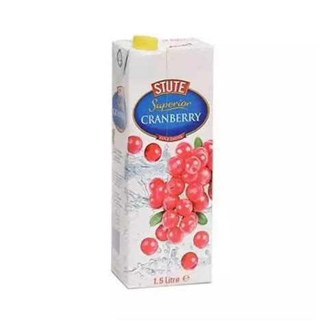 Stute Cranberry Juice Drink 15ltr