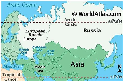 Transcontinental Countries Of The World Worldatlas