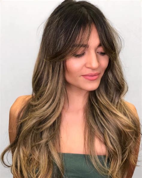 Curtain Bangs Layered Hair With Bangs Bangs With Medium Hair Long Layered Haircuts Haircuts