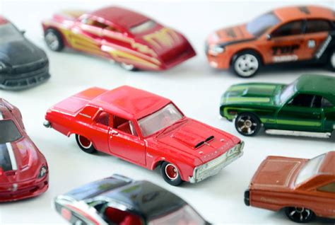 Array Of Different Collectible Toy Cars