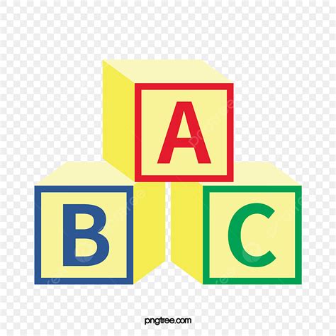 Abc Building Blocks Clipart Vector Abc Block Image Blocks Clipart