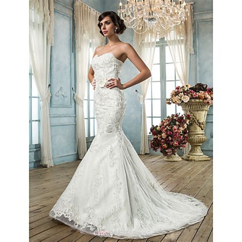 Buy cheap maternity wedding dresses online from china today! Trumpet/Mermaid Sweetheart Tulle Wedding Dress,Cheap Uk ...