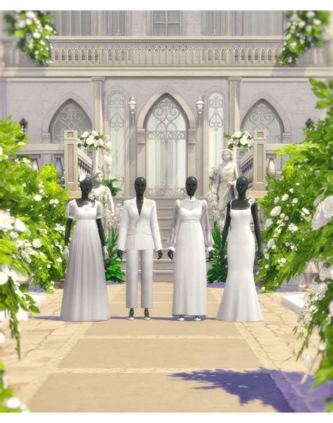 Rustys Cc White Garden 30 Color Sims 4 Updates ♦ Sims 4 Finds