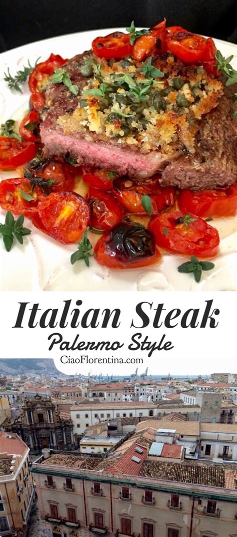 Palermo Style Recipe Italian Steak Recipe Food Recipes Steak Recipes