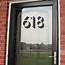 House Number Decal Personalized Family Address Door 