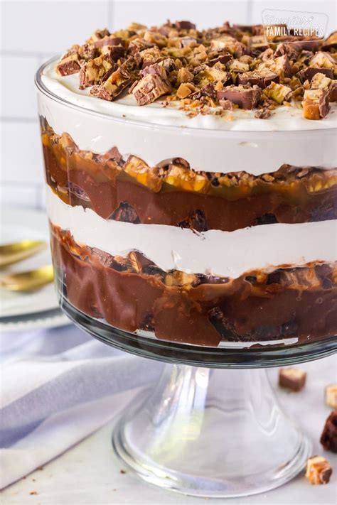 Chocolate Trifle With Pound Cake