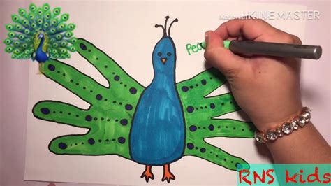 How To Draw Animals With Your Hand Drawing Ideas For Kids 🤚 Youtube