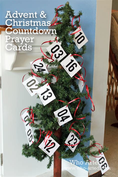 Check spelling or type a new query. Advent Countdown Prayer Cards / Christmas Countdown Prayer Cards - Who Arted?
