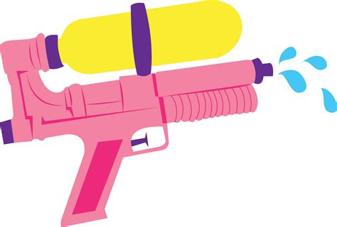 Water Gun Firearm Toy Clip Art Songkran Png Download 20531388