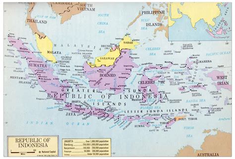 Peta Indonesia Lengkap Dengan Nama Gambaranku