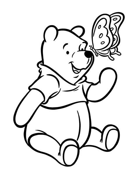 Desenhos De Ursinho Pooh E Toda A Turma Para Colorir