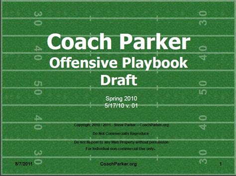 Youth Football Playbook Ebook By Coach Parker Coaching Youth Football