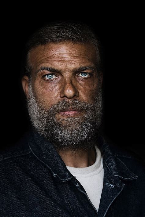 Creative Portrait Of A Gypsy Man With Beard