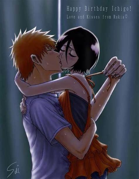 Ichigo E Rukia Hqs Marvel Bleach Personagens