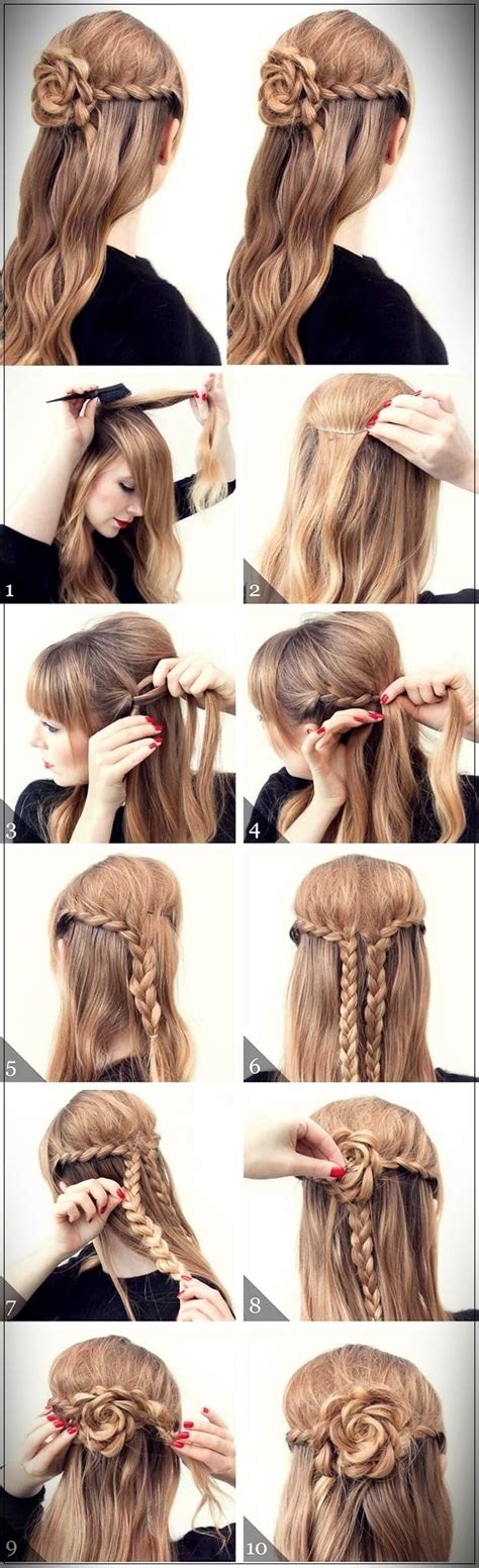 Discover endless inspiration, styling ideas, plus hair cutting advice for this versatile mid length hair here. Easy Hairstyles 2019 step by step | Medium hair styles ...