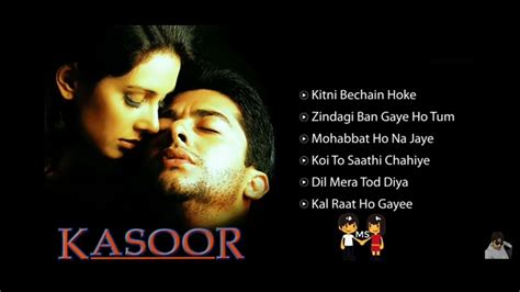 Kasoor Kasoor Movie All Songs Alka Yagnik Top Hindi Songsudit