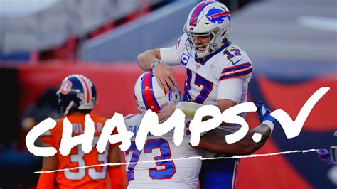 Bills Beat Broncos To Clinch Afc East Crown