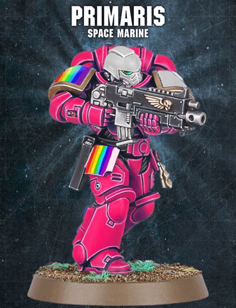 How I Plan On Painting My Primaris Marines On Release The Rainbow