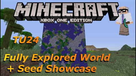 Minecraft Xbox One Fully Explored World Seed Showcase Youtube