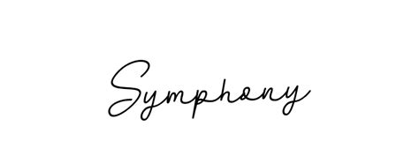 95 Symphony Name Signature Style Ideas New Esignature