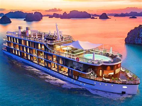 Heritage Cruises The Luxury 5 Star Cruise In Halong Bay