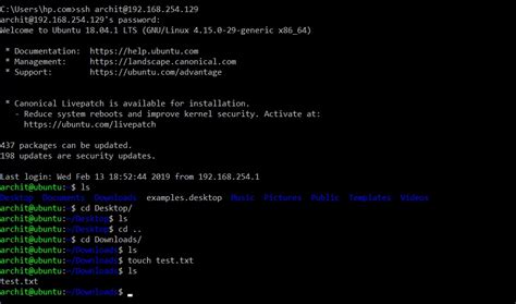 Ssh Command In Linux With Examples